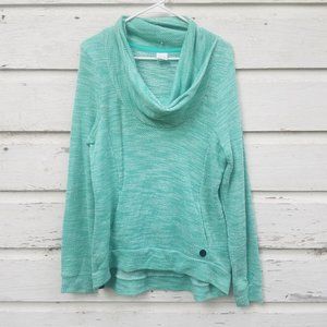 BENCH Green Cowl Neck Sweatshirt